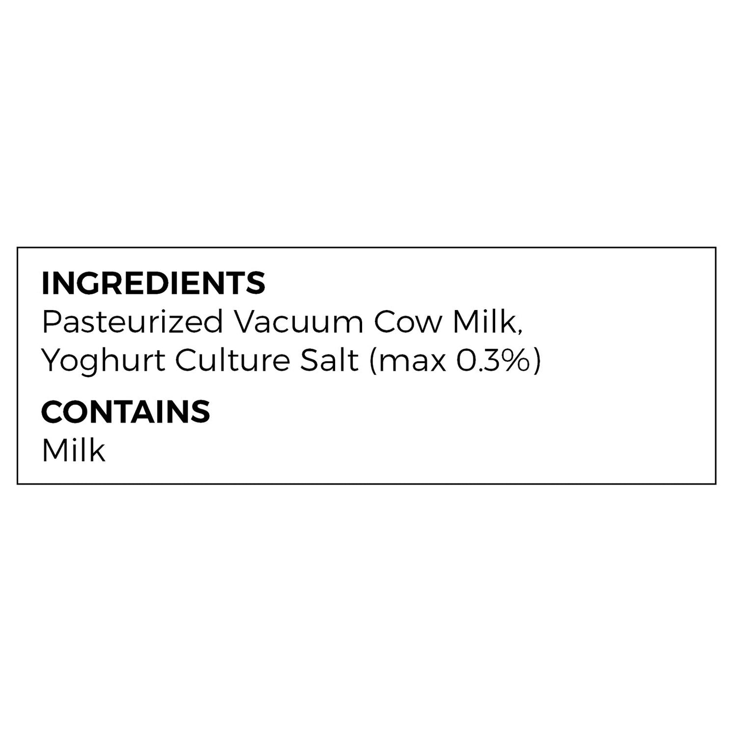 Strained Yogurt (Süzme) – 2 lb (907 g)