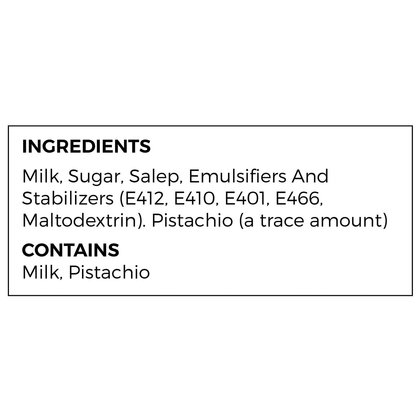 Helado Moda Maras Kesme – Clásico, 6 rebanadas (16 oz / 454 g)