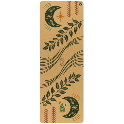 Inhale Exhale Aura Cork Yoga Mat - Korvel