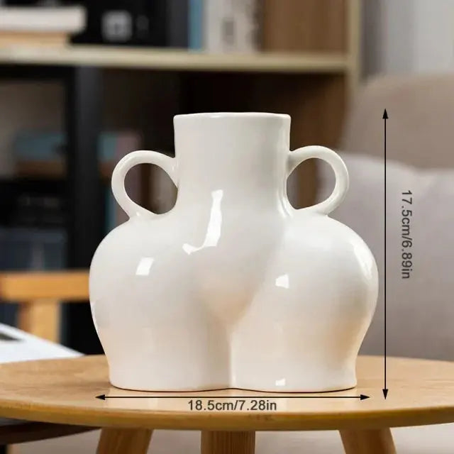 Vases en céramique corps humain - Décor unique pour la maison