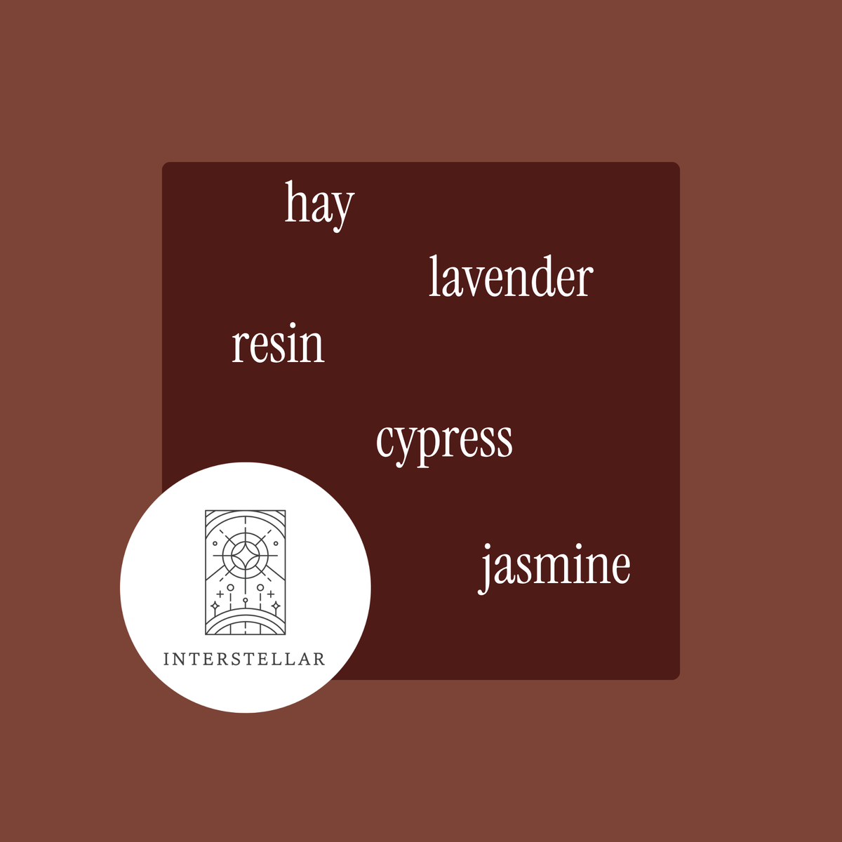 Interstellar Fine Fragrance Candle – Hinoki, Jasmine & Lavender
