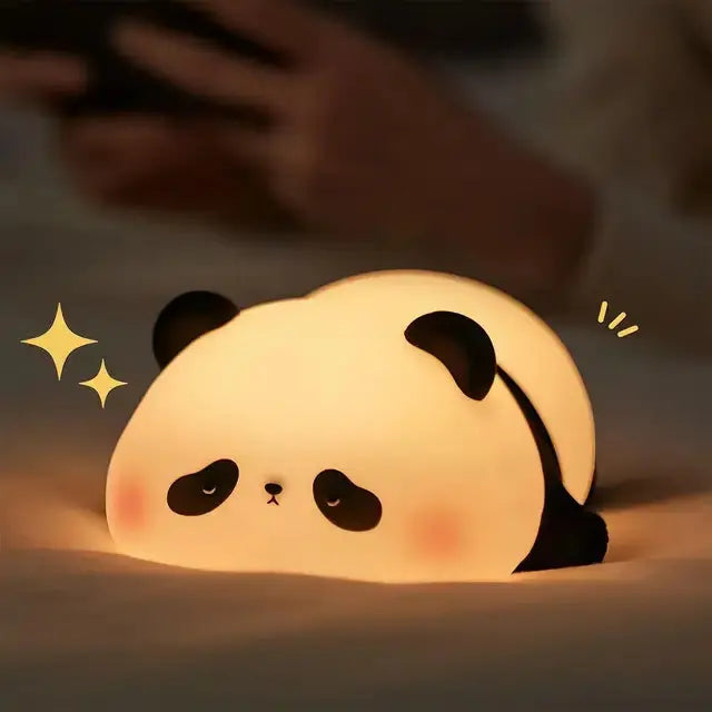 Luz Nocturna de Silicona Panda
