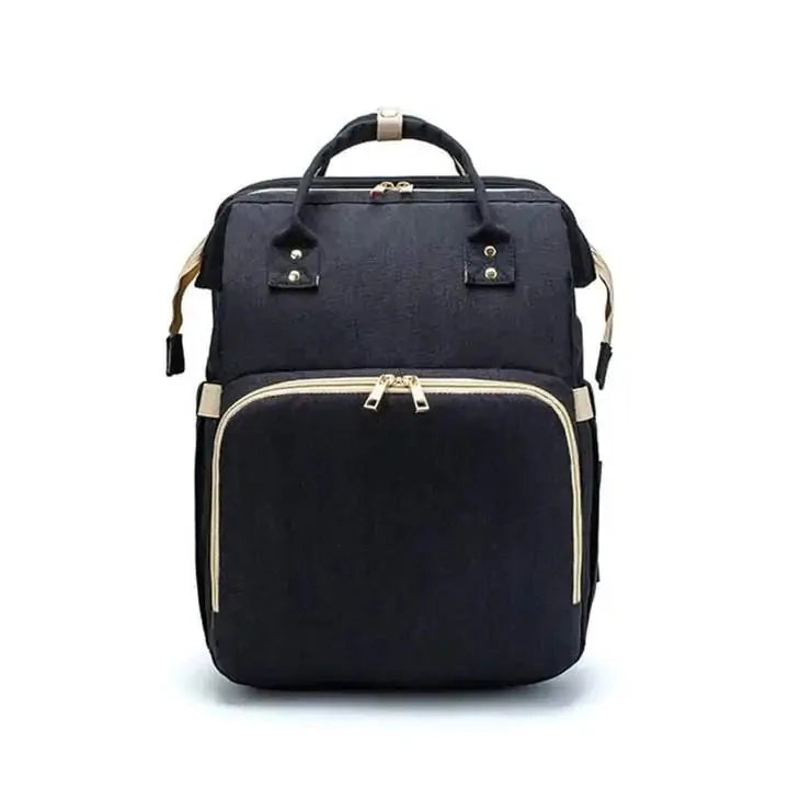 Diaper Backpack with Portable Changing Bed