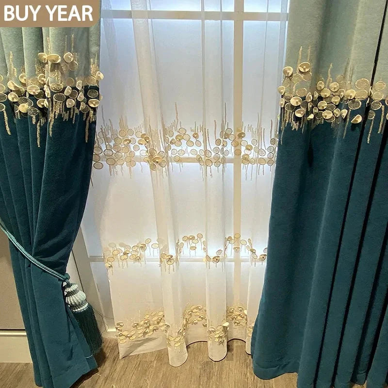 Rideaux de luxe pour une décoration intérieure élégante