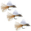 3 Pack Tan Iris Caddis Emerger Caddis  Trout Dry Fly - Hook Size 14 - Korvel