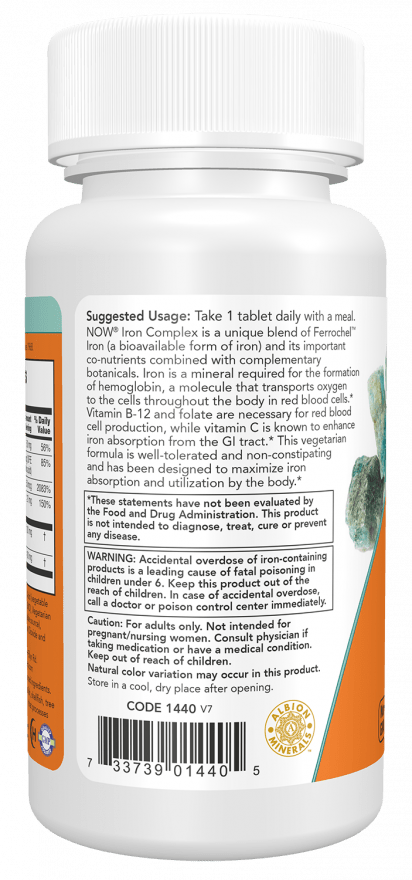 Premium Iron Complex with Essential Nutrients - Korvel