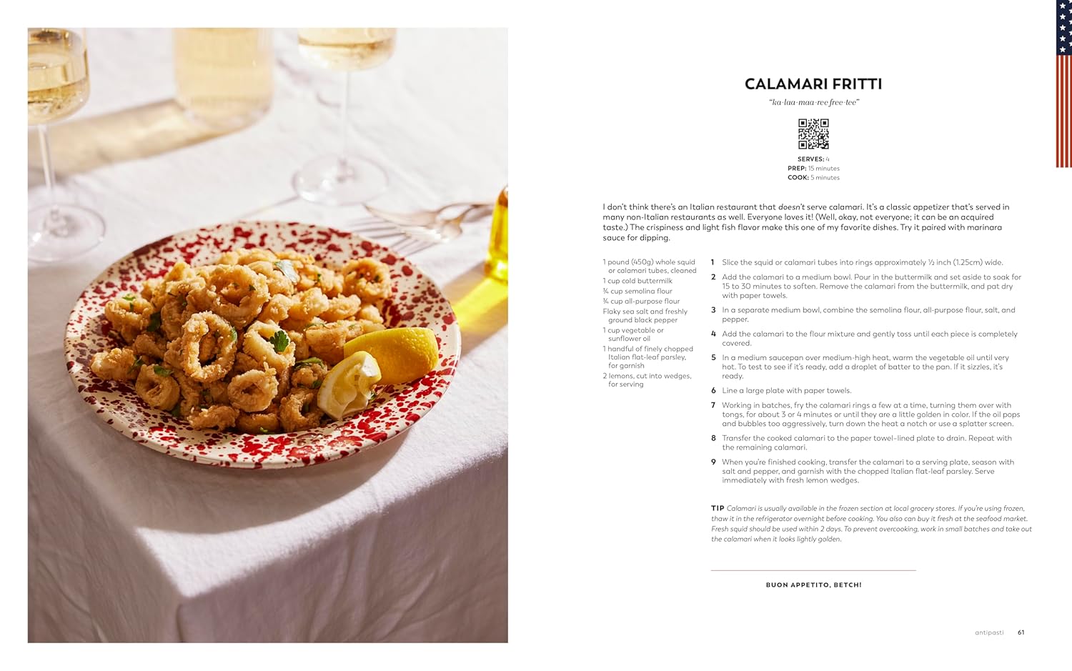 Italian/American Culinary Adventure: A QCP Cookbook - Korvel