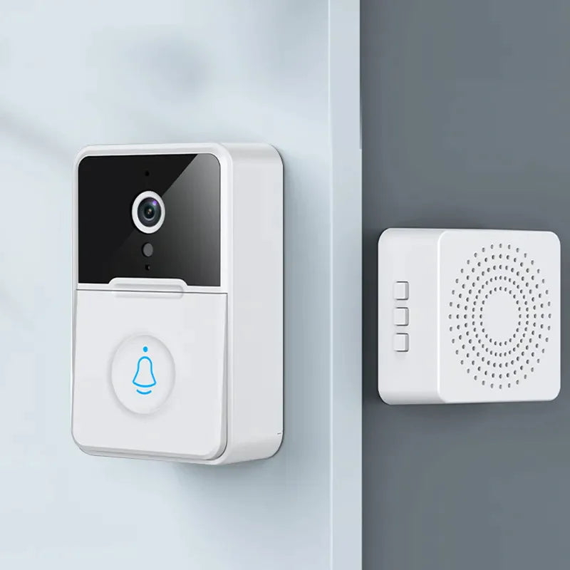 Wireless Smart WiFi Doorbell with Video Intercom