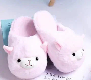 Chaussons en Alpaga Fluffy Luxueux