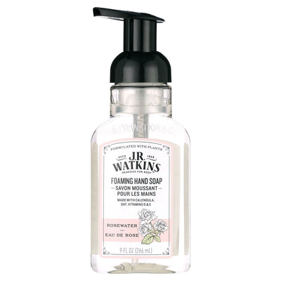 J.R. Watkins Rosewater Foaming Hand Soap - 9 oz