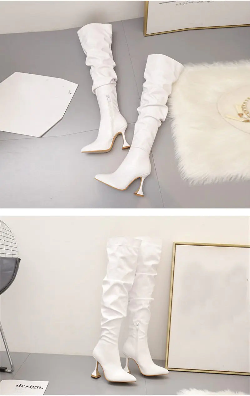 Bottes Chic Au-Delà Du Genou Pour Chaque Occasion