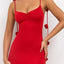 Vestido Elegante Sin Espalda con Tirantes