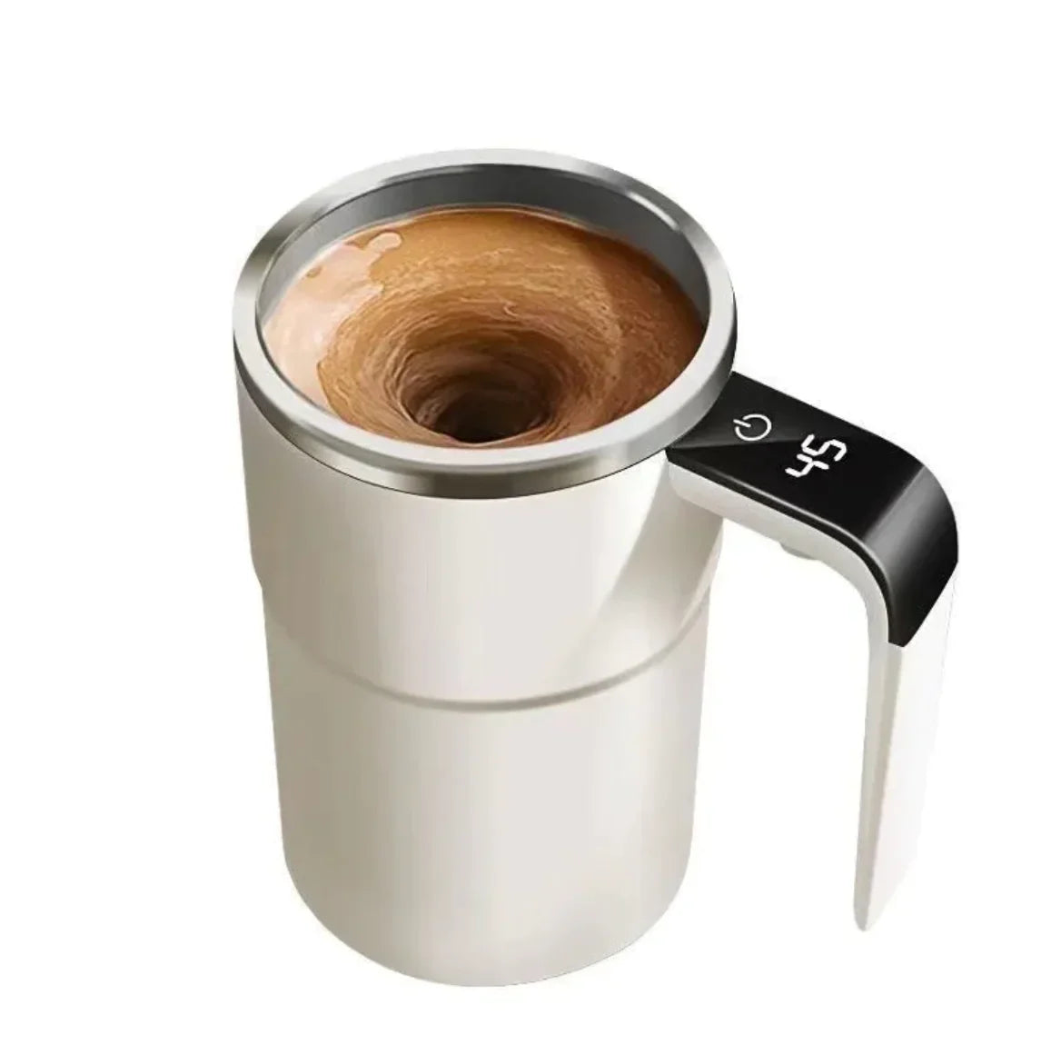 Tasse à café auto-mélangeante