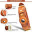 Premium Leather Anti-Lost Dog Collar with AirTag Holder