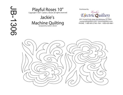 1306 Pantógrafo de Rosas Juguetonas de Jackie Brown
