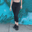 Seajoy High-Waisted Capri Leggings with Pockets