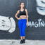 Seajoy High-Waisted Capri Leggings with Pockets