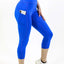 Seajoy High-Waisted Capri Leggings with Pockets