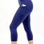 Seajoy High-Waisted Capri Leggings with Pockets