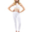 Savoy Active SleekFit Mesh Pocket Leggings - White