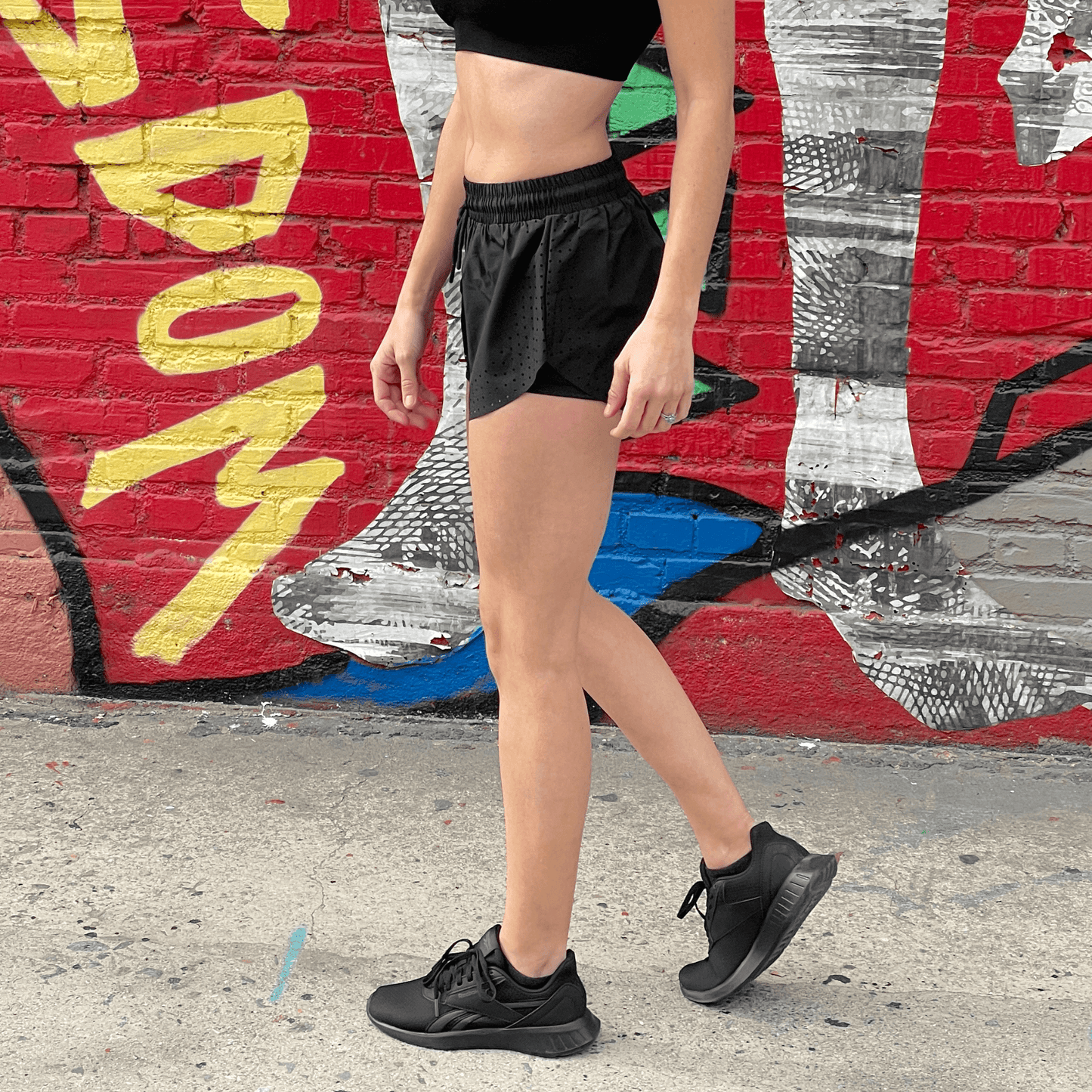 Arielle Athletic Shorts with Compression Support