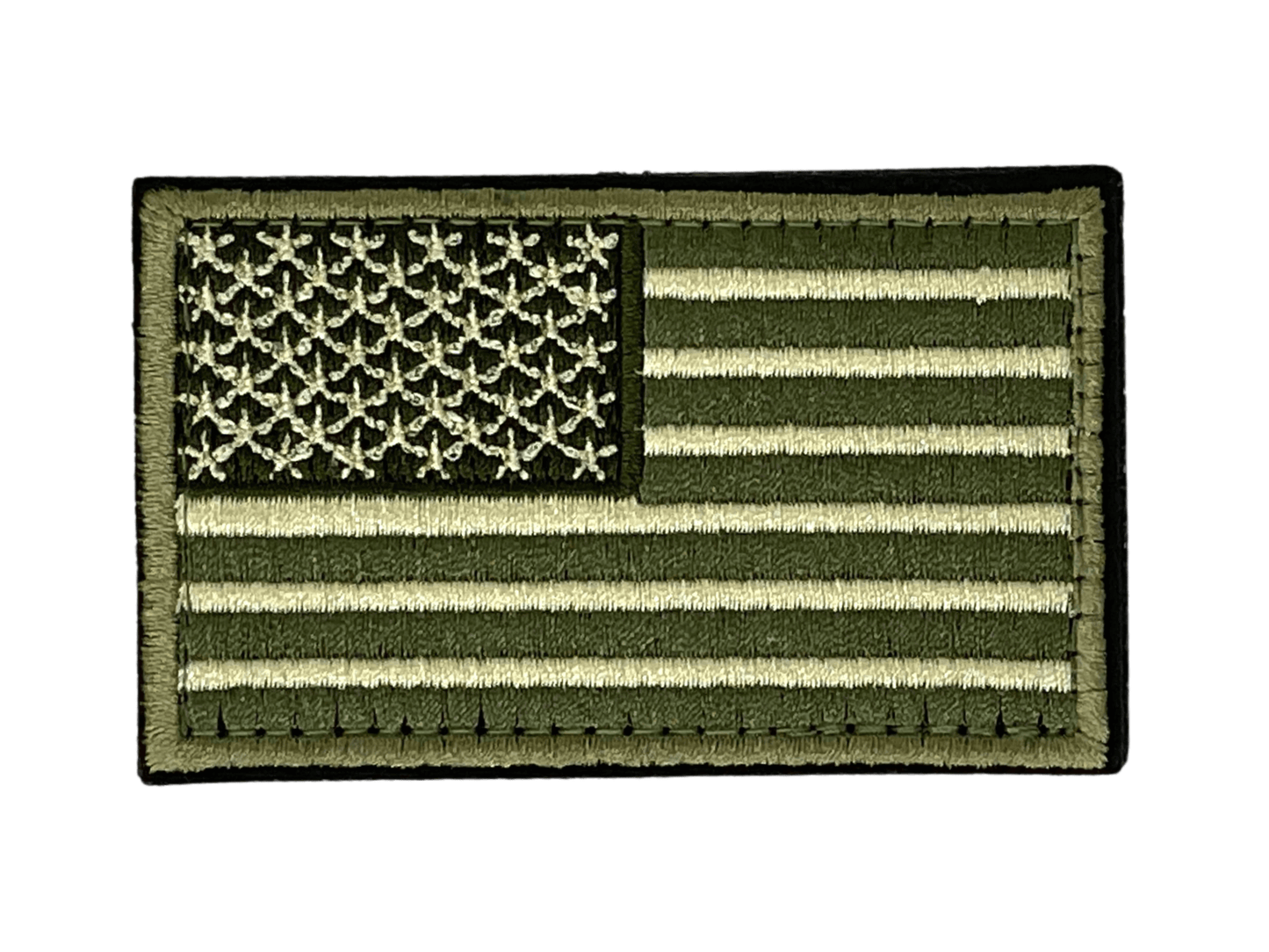 Tactical USA Flag Patch with Detachable Backing - Korvel