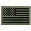Tactical USA Flag Patch with Detachable Backing - Korvel