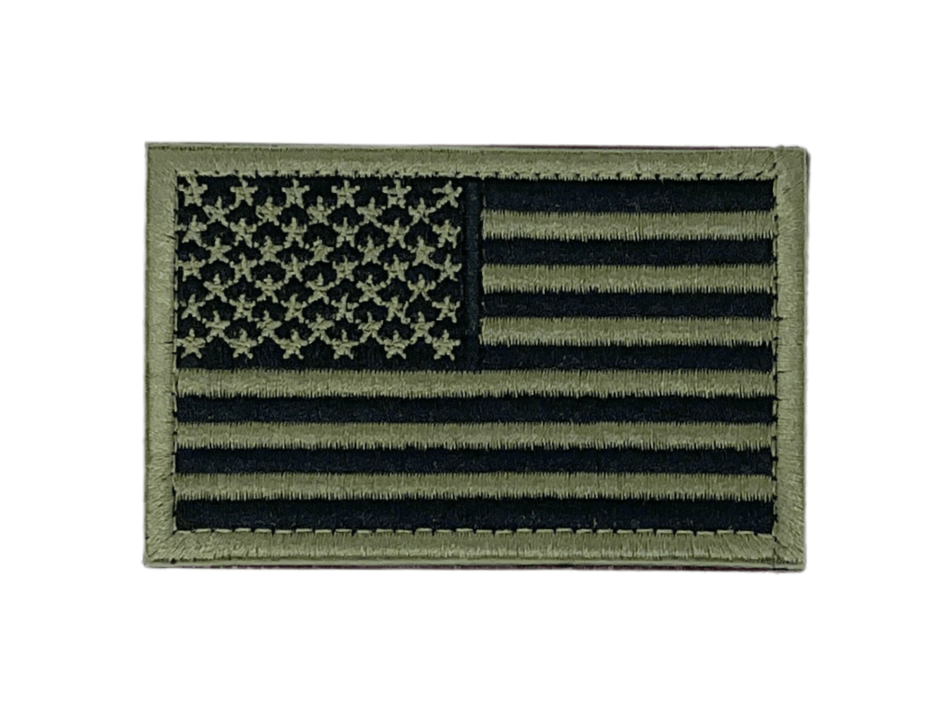 Tactical USA Flag Patch with Detachable Backing - Korvel