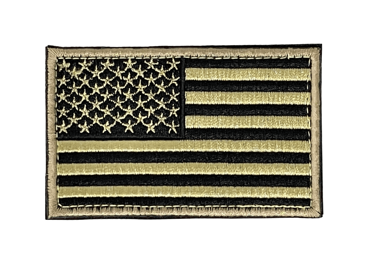 Tactical USA Flag Patch with Detachable Backing - Korvel