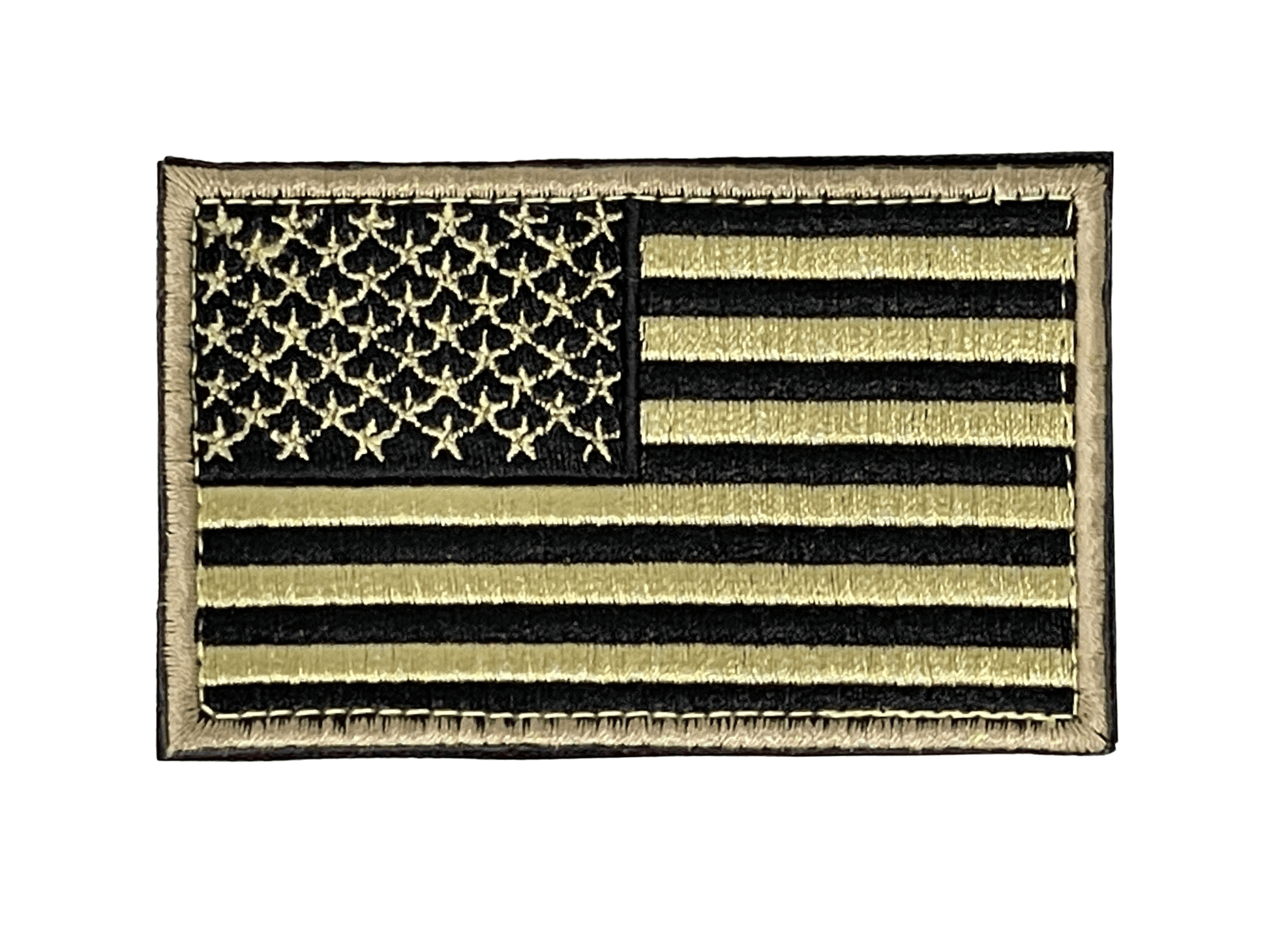 Tactical USA Flag Patch with Detachable Backing - Korvel