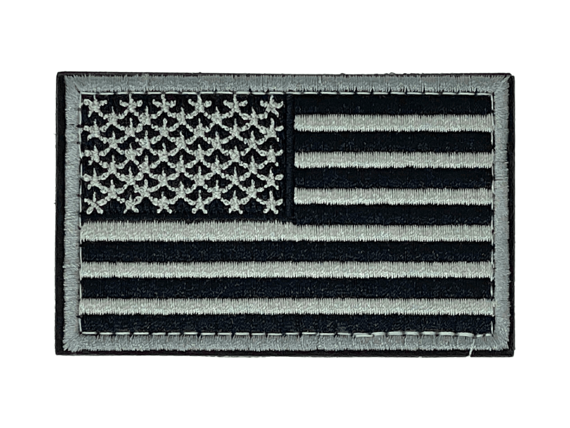Tactical USA Flag Patch with Detachable Backing - Korvel