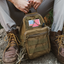 Tactical USA Flag Patch with Detachable Backing - Korvel