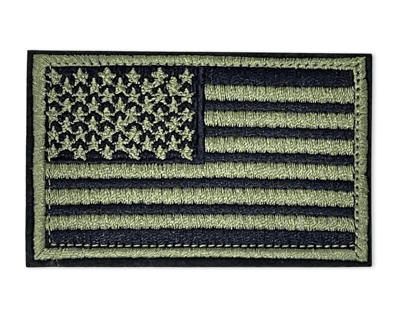 Tactical USA Flag Patch with Detachable Backing - Korvel