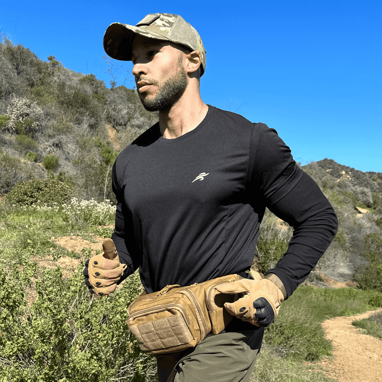Tactical Military Airsoft Gloves for Outdoor Sports, Paintball, and Motorcycling with Touchscreen Fingertip Capability - Korvel