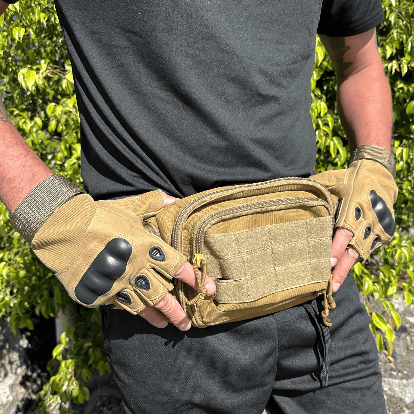 Tactical Fingerless Airsoft Gloves for Outdoor Activities