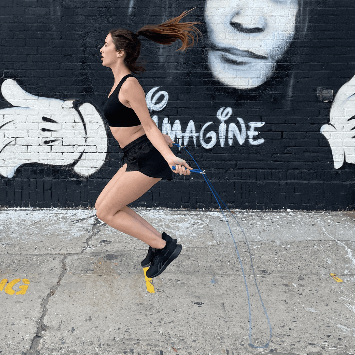 Premium Adjustable Weighted Jump Rope for Cardio Training