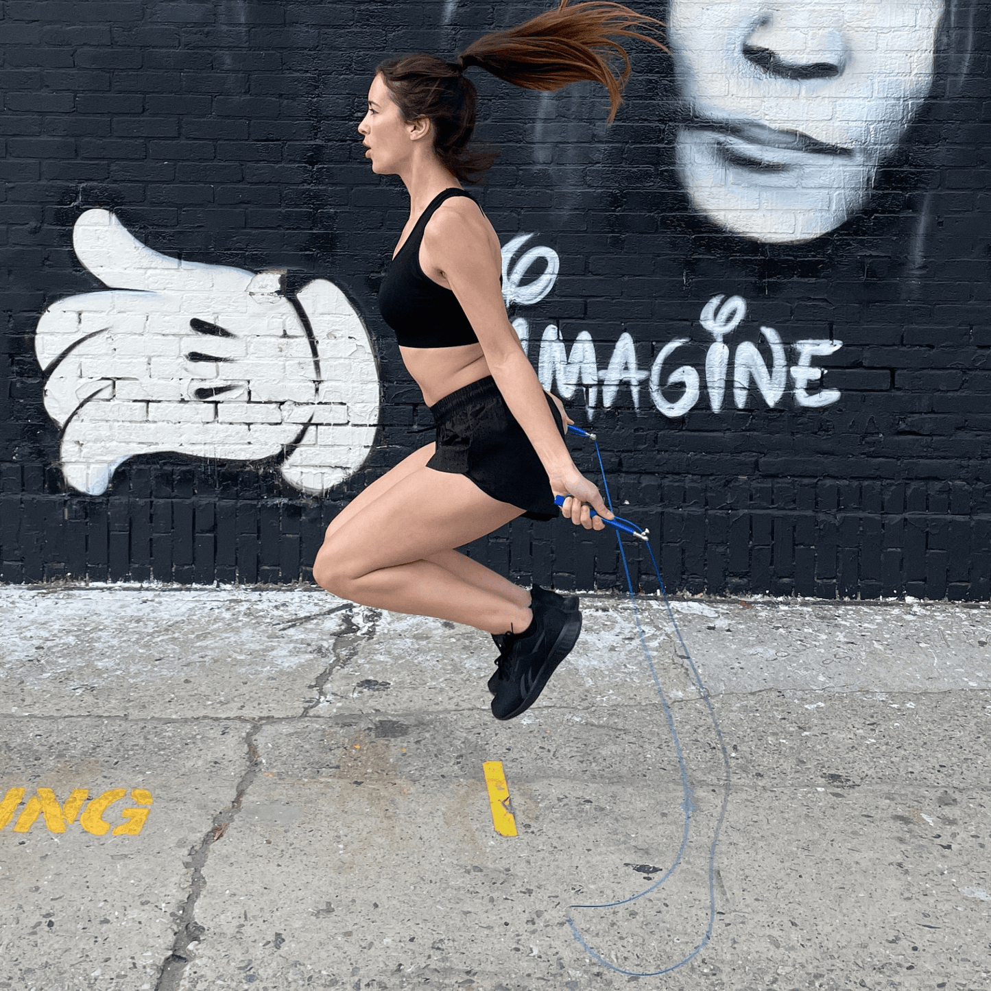 Premium Adjustable Weighted Jump Rope for Cardio Training