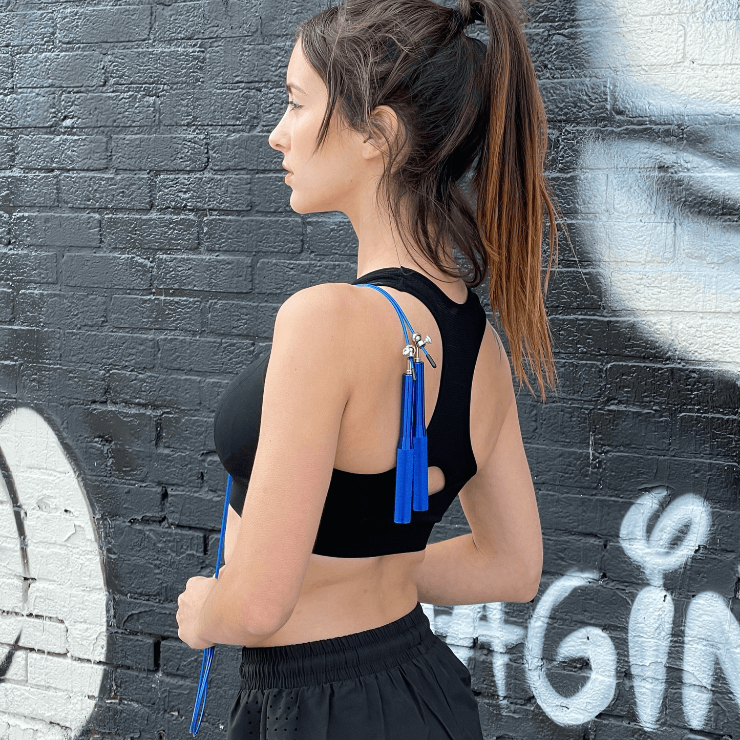 Premium Adjustable Weighted Jump Rope for Cardio Training