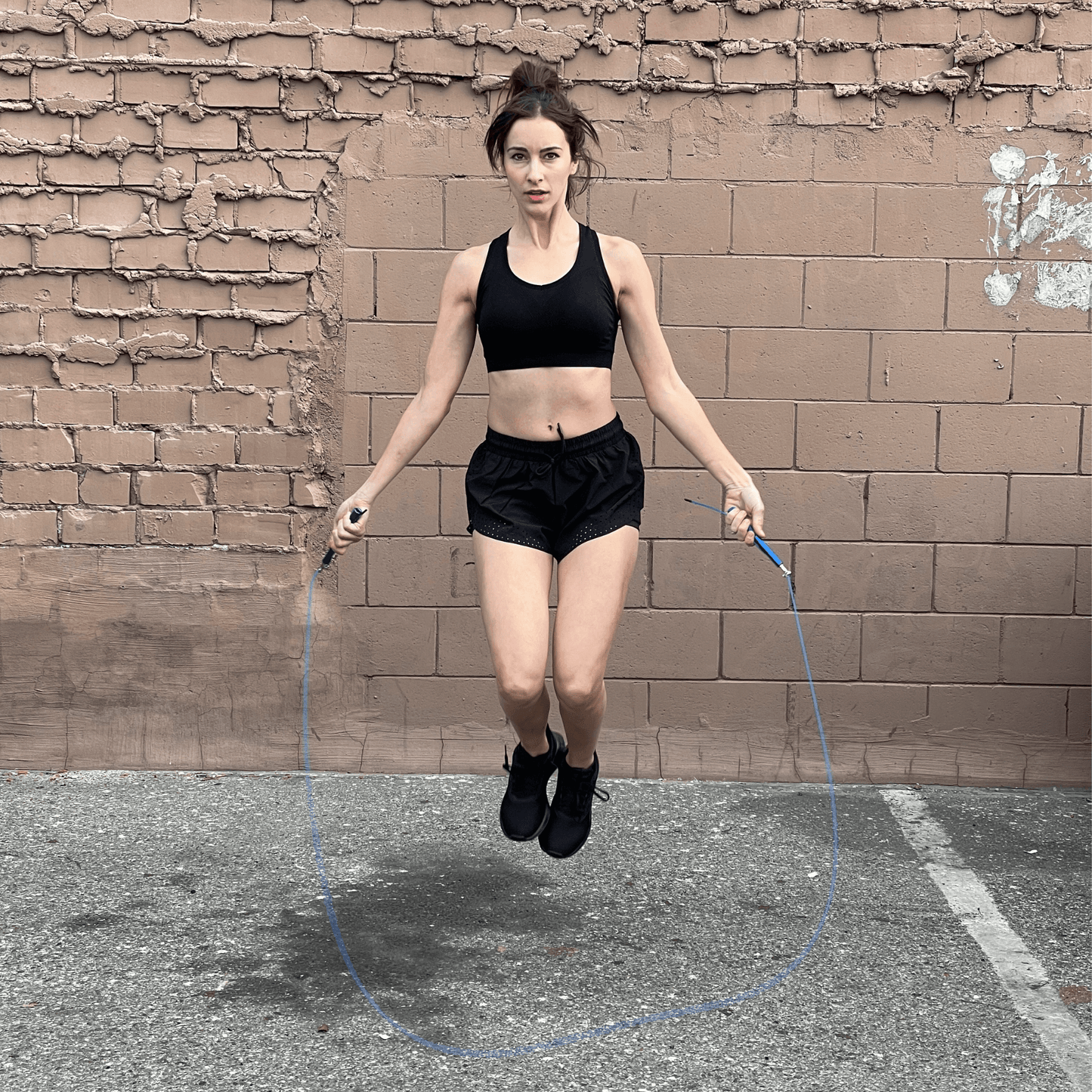 Premium Adjustable Weighted Jump Rope for Cardio Training