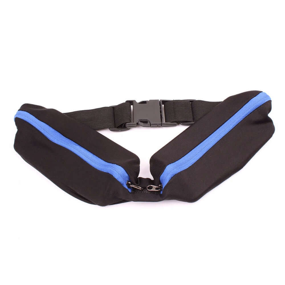 Ceinture de course à deux poches Stride et sac banane de voyage