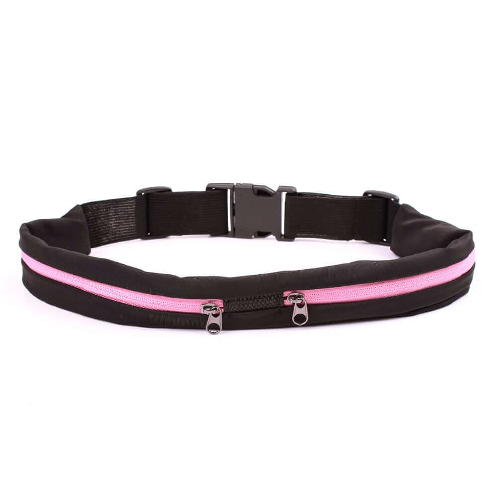 Ceinture de course à deux poches Stride et sac banane de voyage