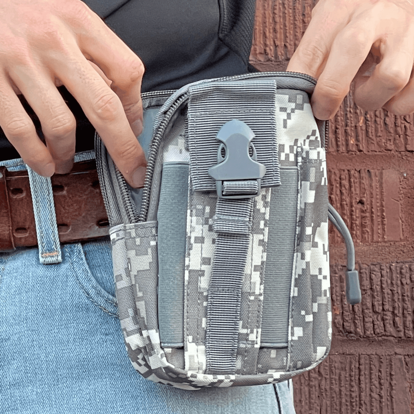 Tactical MOLLE Waist Bag for Outdoor Adventures