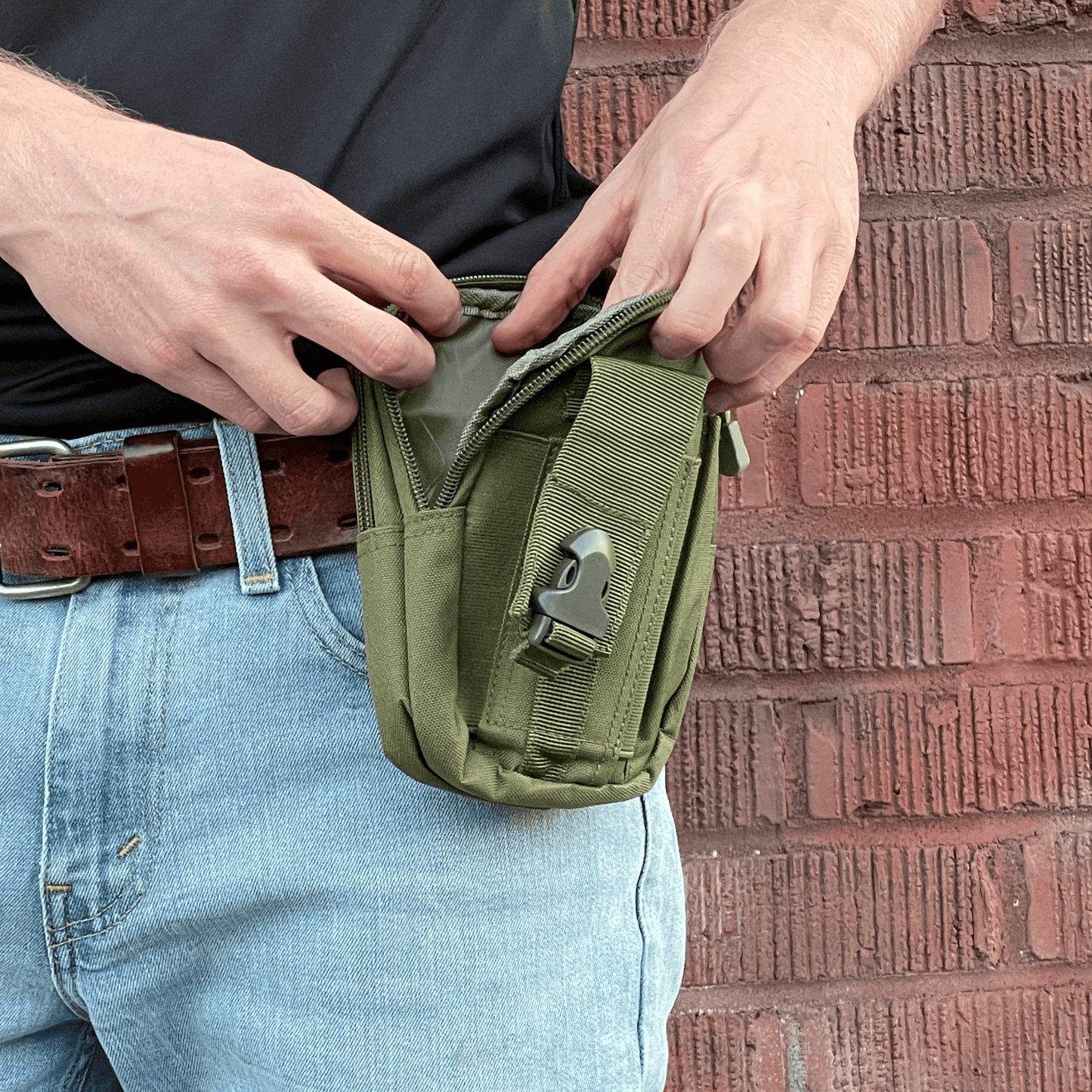 Tactical MOLLE Waist Bag for Outdoor Adventures