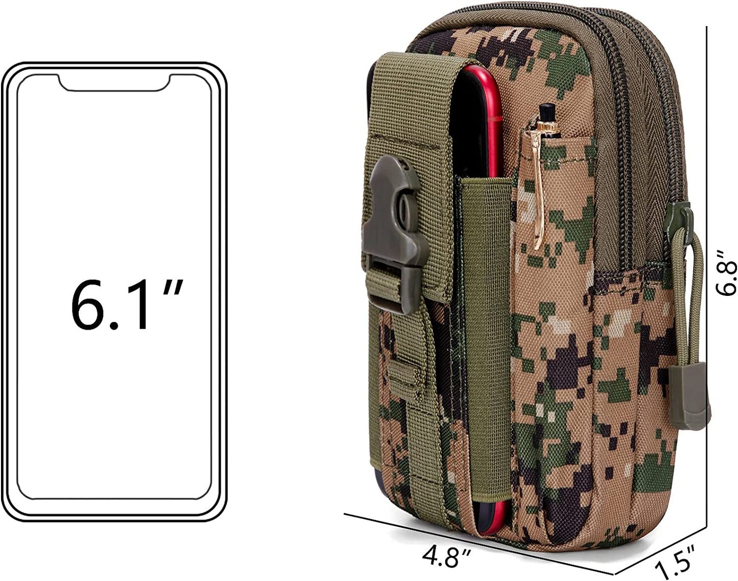Tactical MOLLE Waist Bag for Outdoor Adventures