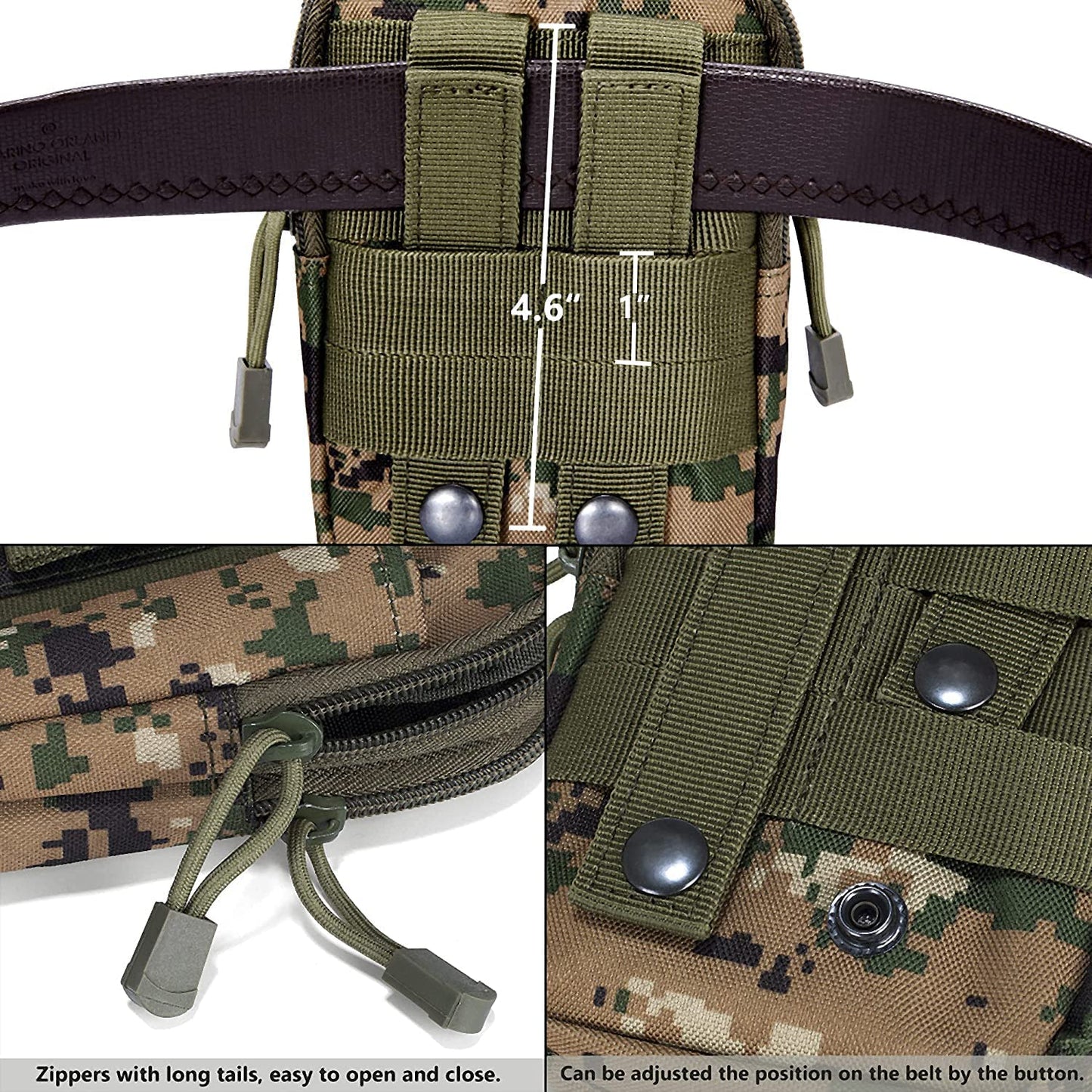 Tactical MOLLE Waist Bag for Outdoor Adventures