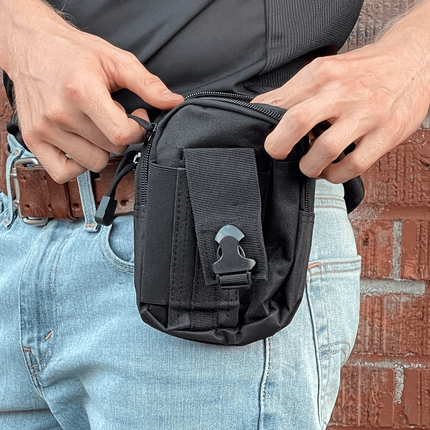 Tactical MOLLE Waist Bag for Outdoor Adventures