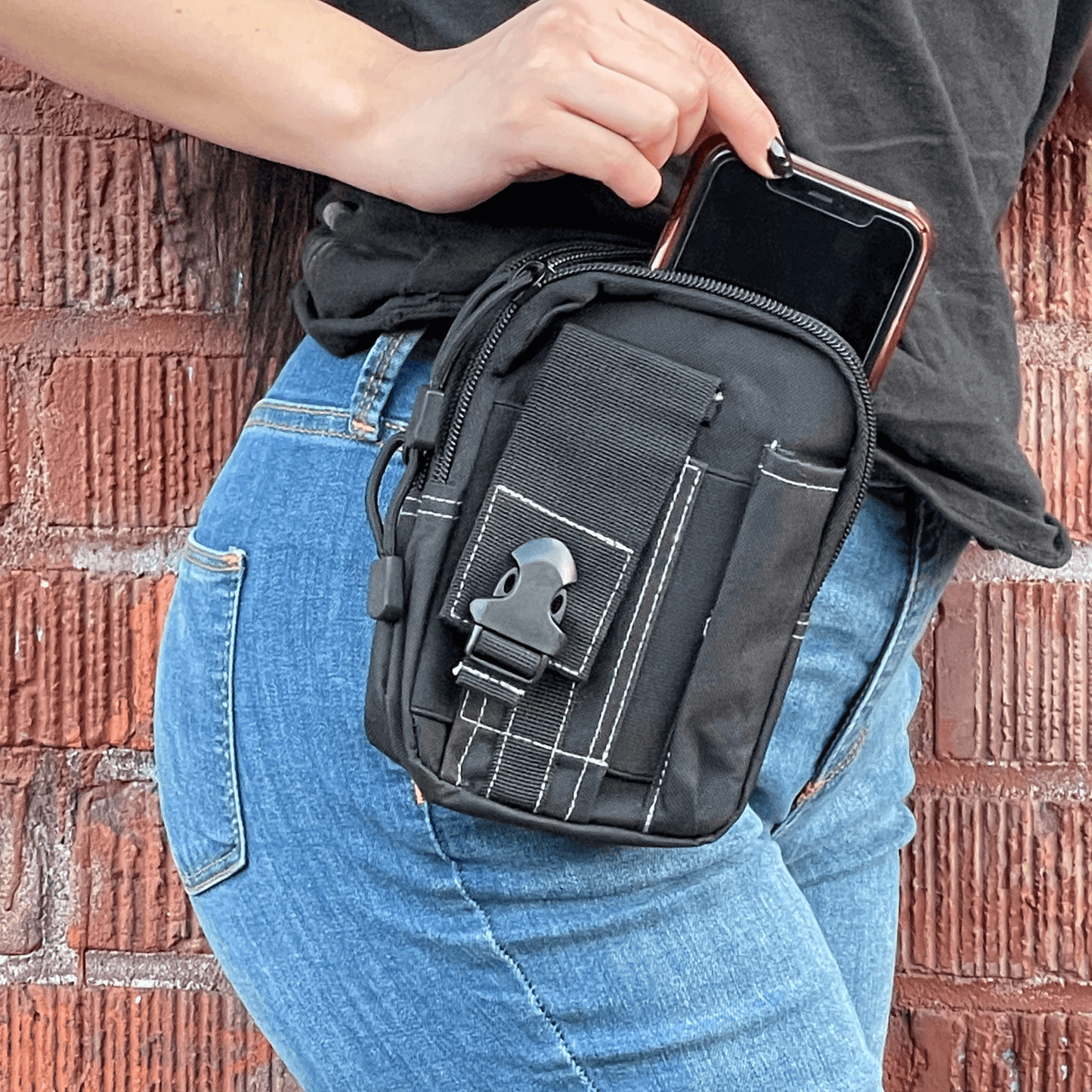 Tactical MOLLE Waist Bag for Outdoor Adventures