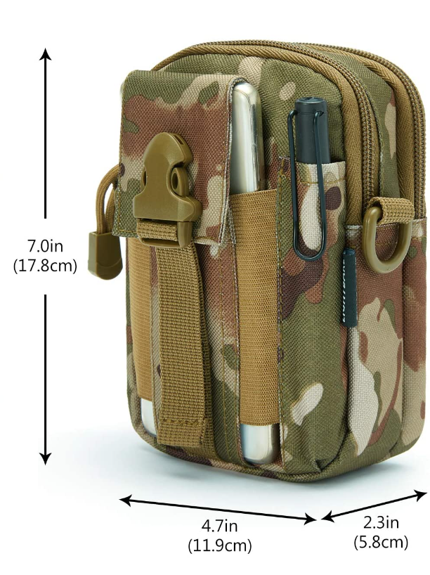 Tactical MOLLE Waist Bag for Outdoor Adventures