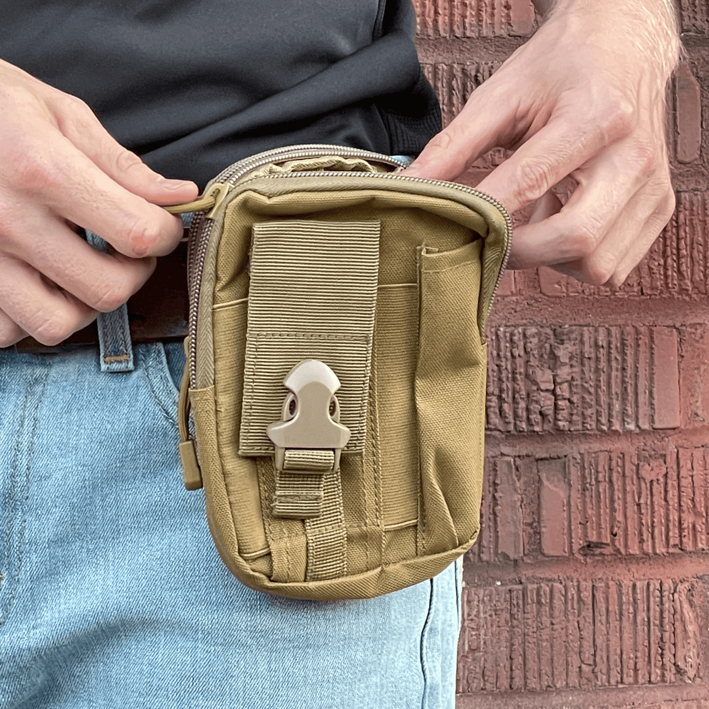 Tactical MOLLE Waist Bag for Outdoor Adventures