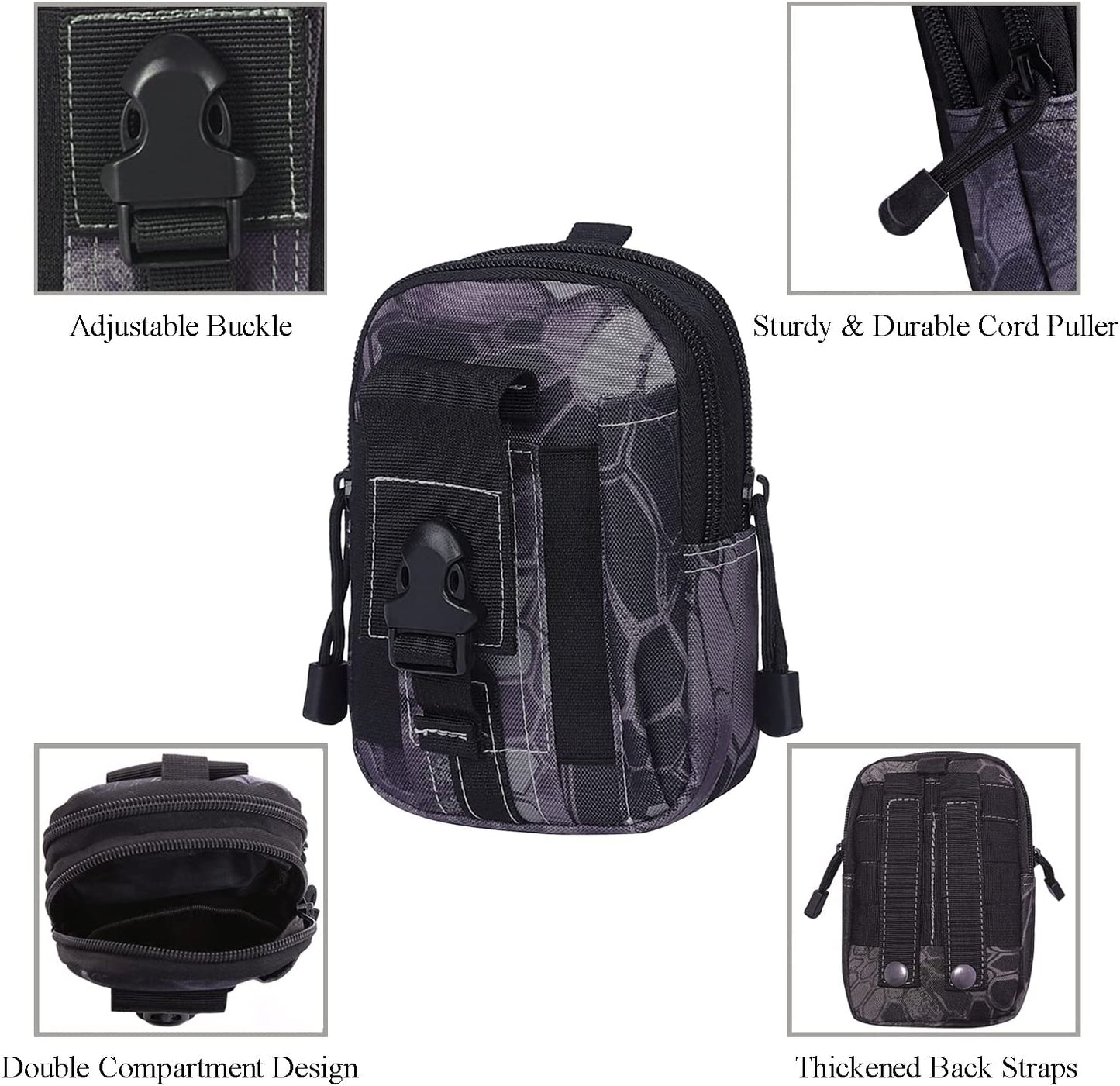 Tactical MOLLE Waist Bag for Outdoor Adventures